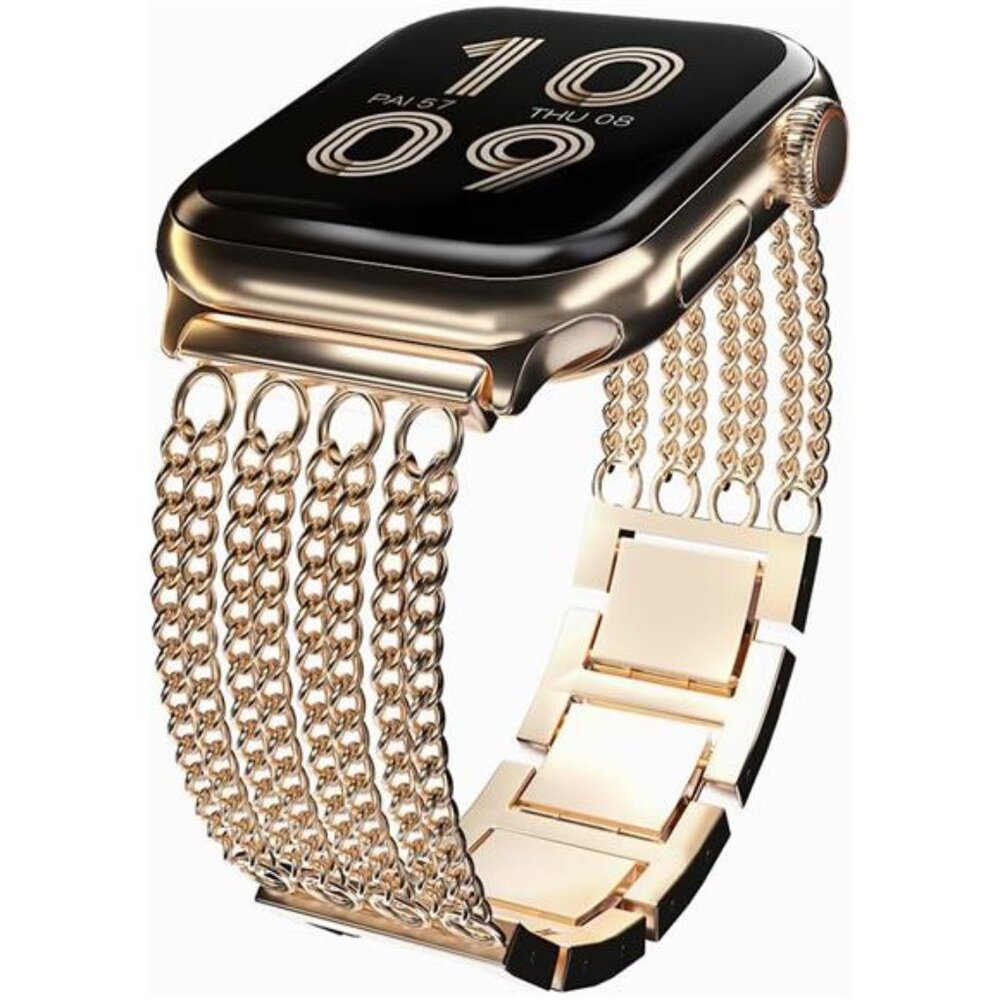 NEW Gold Chain Luxury  Apple Watch Band